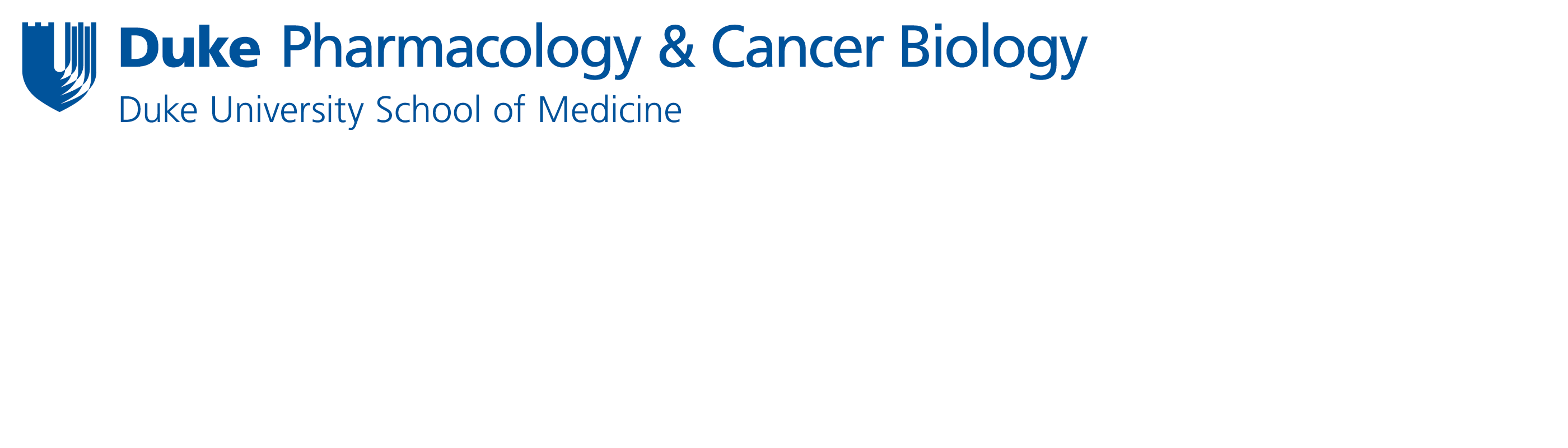 Department of Pharmacology & Cancer Biology at Duke University