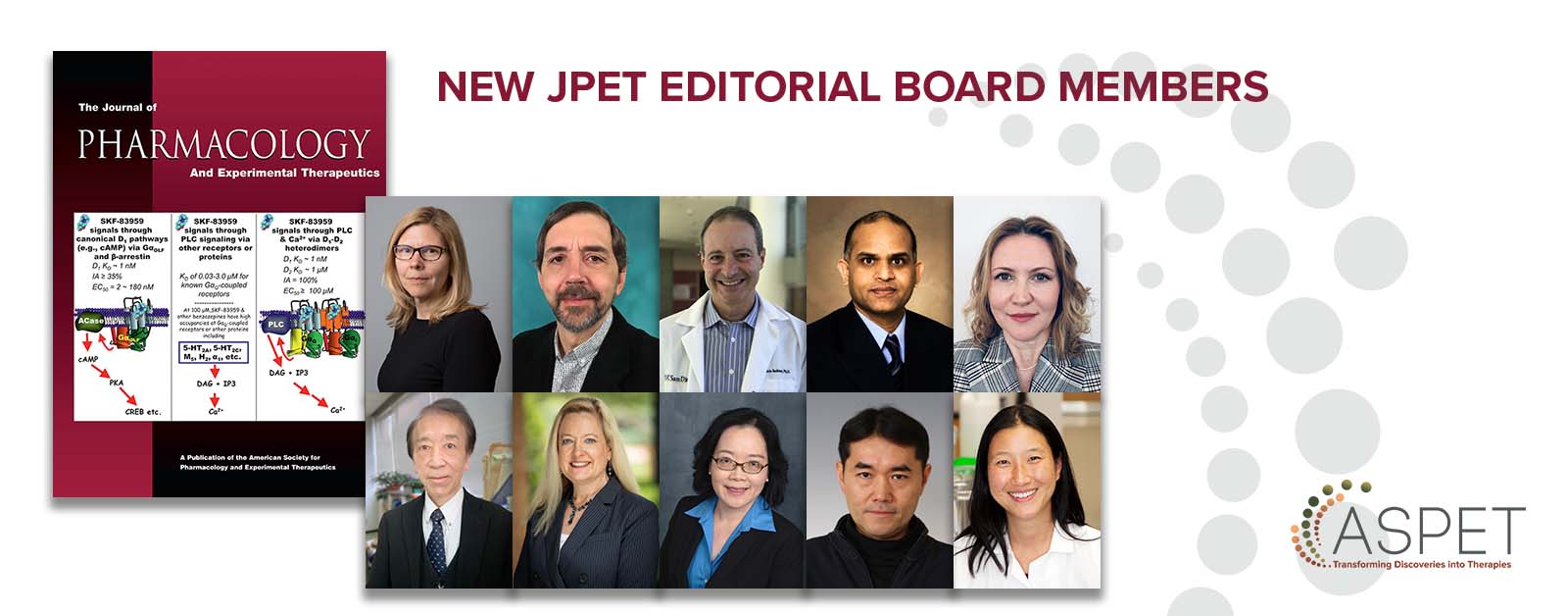 JPET New Editorial Board JPET New Editorial Board