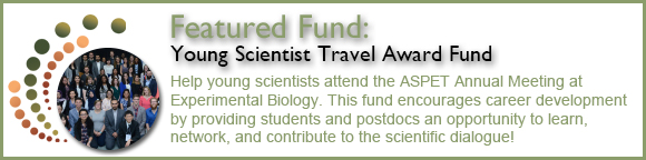 Featured Fund: Young Scientist Travel Award Fund Featured Fund: Young Scientist Travel Award Fund