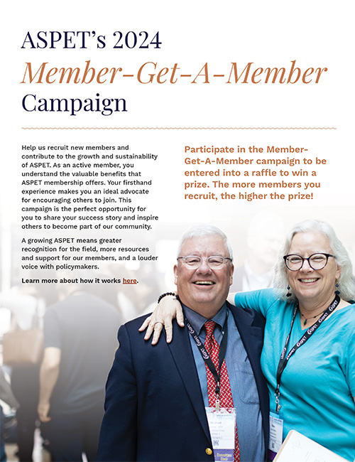 ASPET's 2024 Member-Get-A-Member Campaign