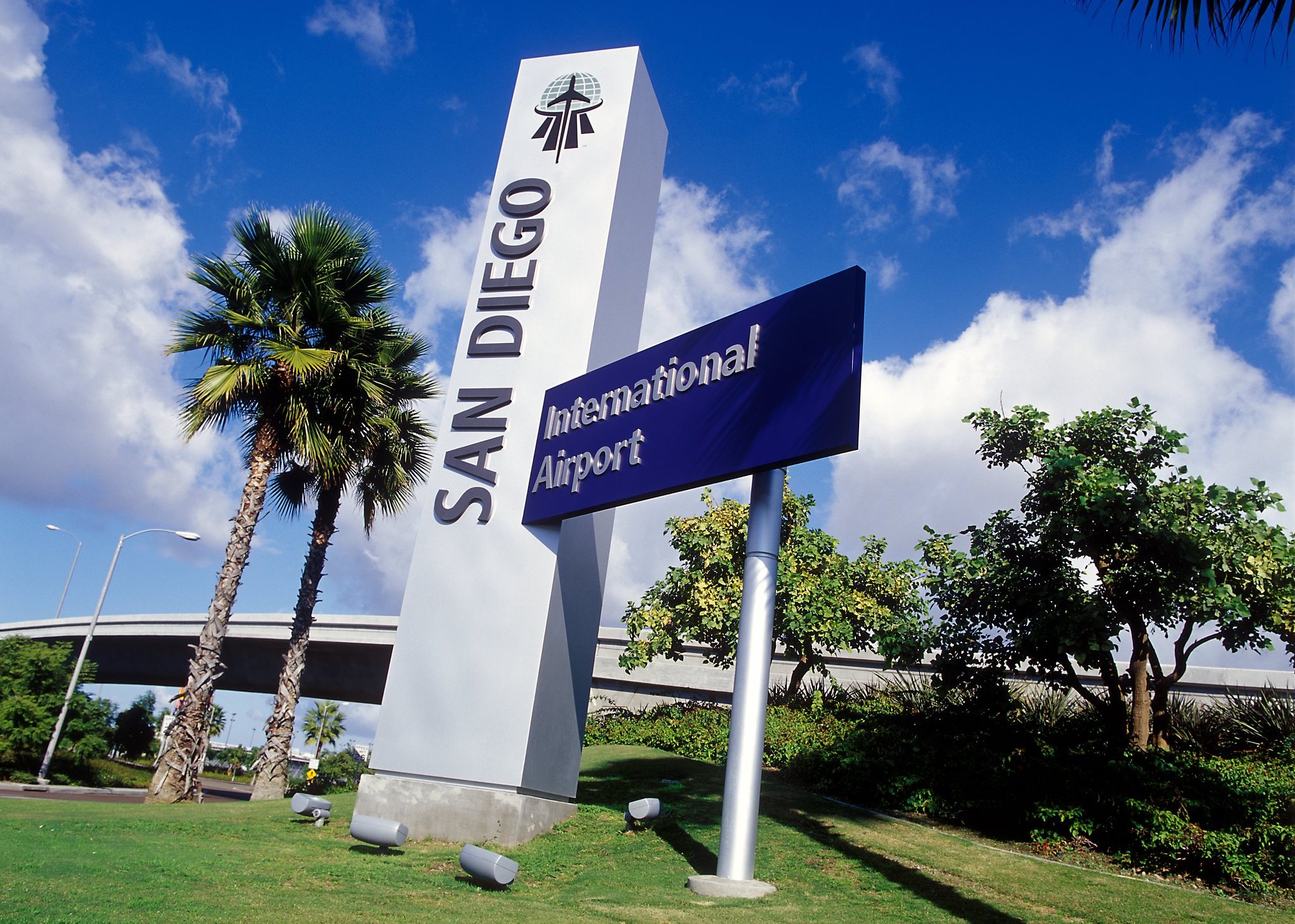 San Diego Airport Sign