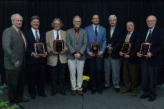 2018 ASPET Scientific Achievement Award Winners with President John Schuetz